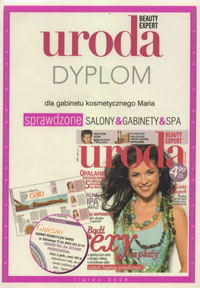 Dyplom Beauty Expert URODA